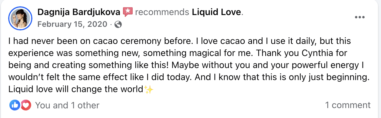Testimonial from Dagnija Bardjukova